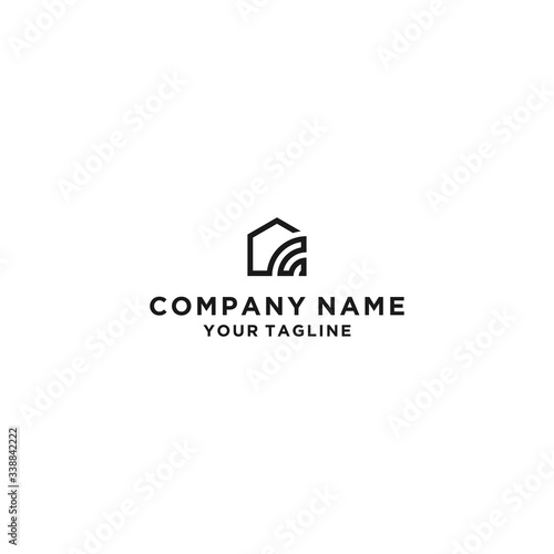 Creative Home logo design template