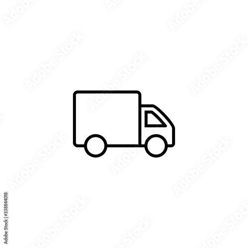 truck icon  truck sign and symbol vector Design