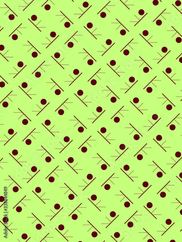 Abstract light green background with geometric elements.