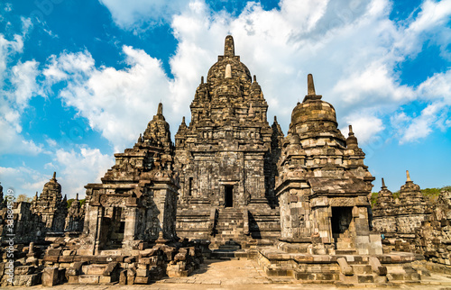 Sewu Temple at Prambanan near Yogyakarta in Central Java  Indonesia