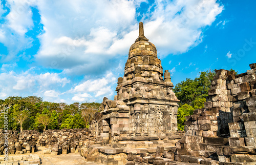 Sewu Temple at Prambanan near Yogyakarta in Central Java, Indonesia