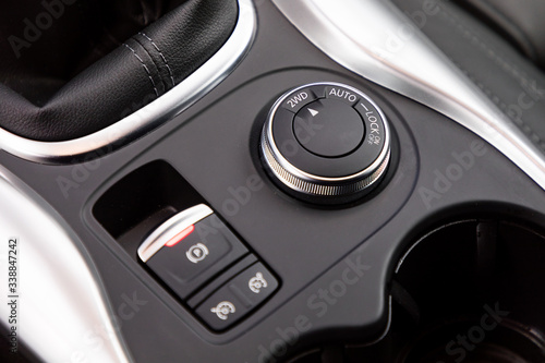 All-wheel drive controller in new modern car