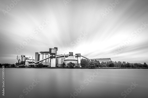 Long Exposure Cement Factory
