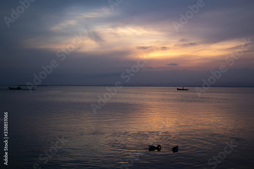 sunset on the sea © Rafael