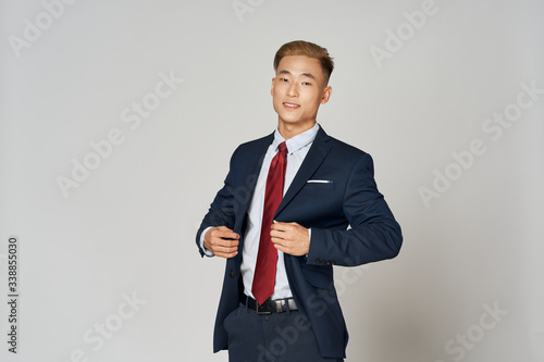 portrait of a handsome businessman