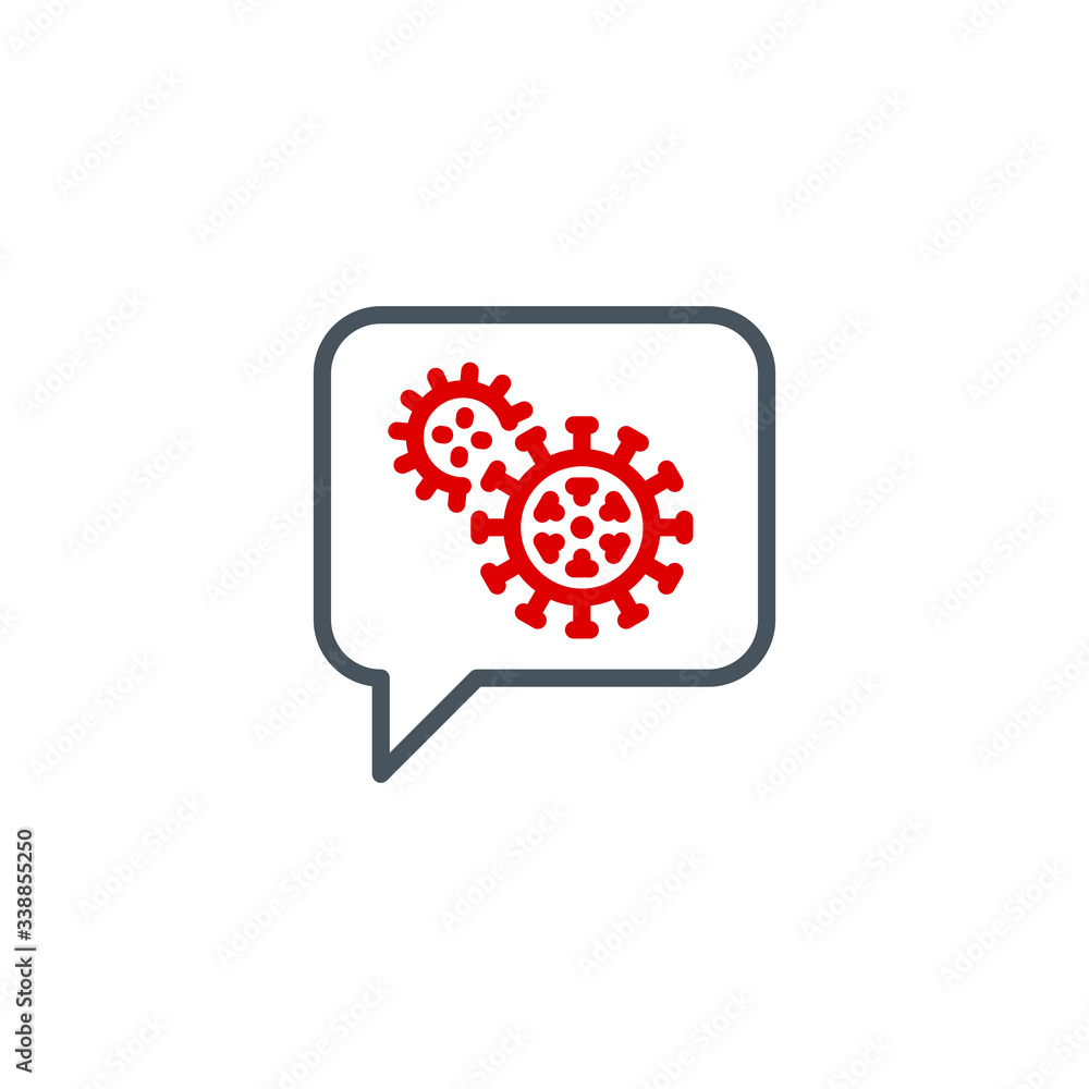 speech bubble call the hospital single line icon isolated on white. Perfect outline symbol Prevention Coronavirus Covid quarantine banner. Quality warning element consult a doctor with editable Stroke speech bubble call the hospital single line icon isolated on white. Perfect outline symbol Prevention Coronavirus Covid quarantine banner. Quality warning element consult a doctor with editable Stroke