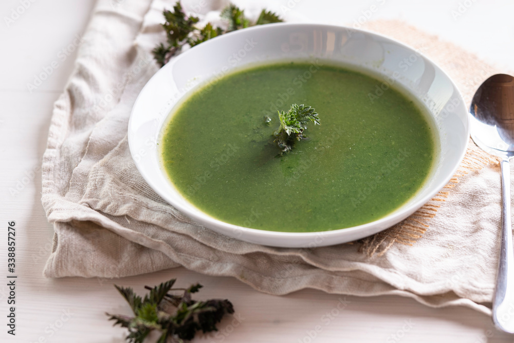 spring detox natural herbal edible stinging nettle healthy cooking soup sauce spring detox natural herbal edible stinging nettle healthy cooking soup sauce