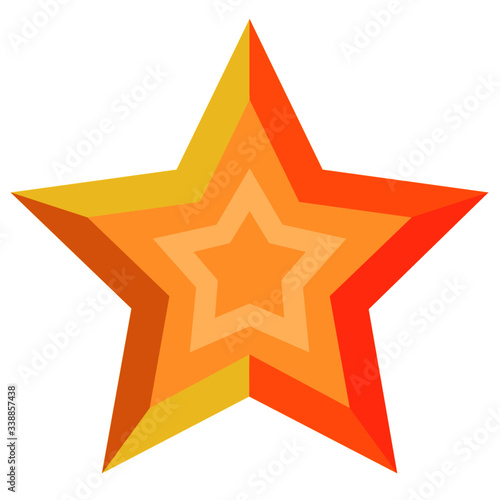Star / Favorite icon set | 2D design | vector illustration in 4 variants | mobile applications | webdesign