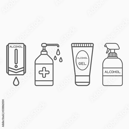 alcohol gel, hand wash gel, gel tube, pump hand wash , alcohol machine, hand sanitizer, pump bottle, spray , alcohol spray, alcohol set icon