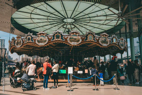 Jane's Carousel, Brooklyn, New York City, 2019. © Evelyn