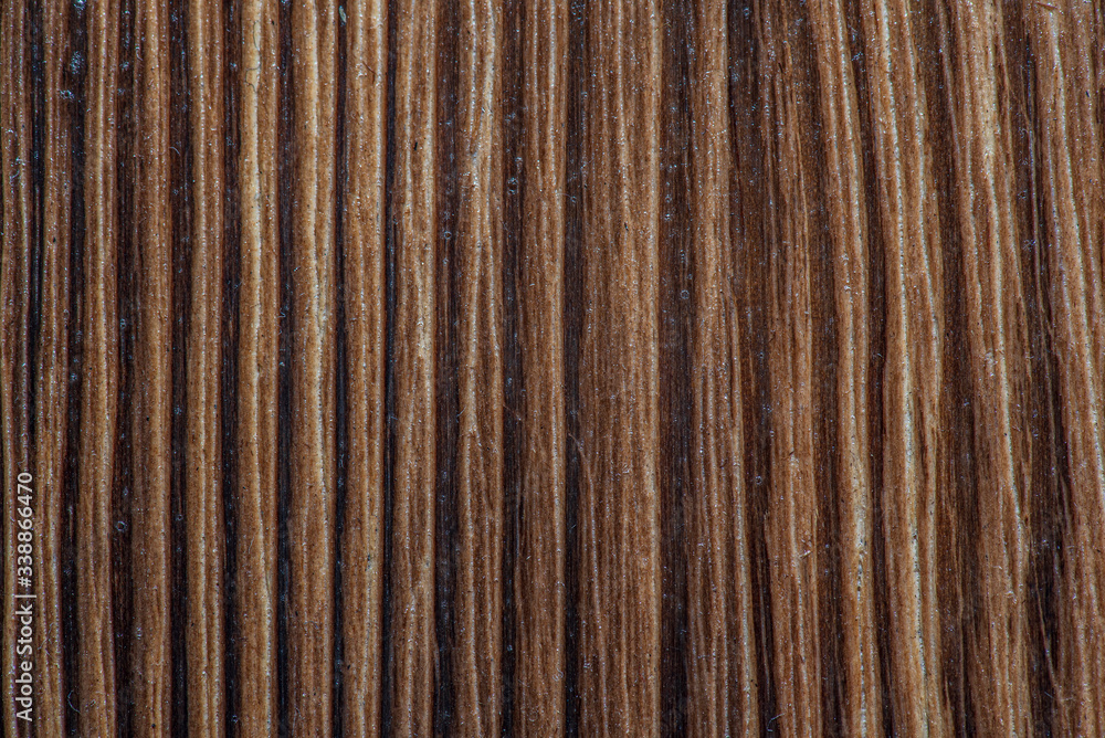 Fototapeta premium Wooden vintage background varnished. Photographed close-up.