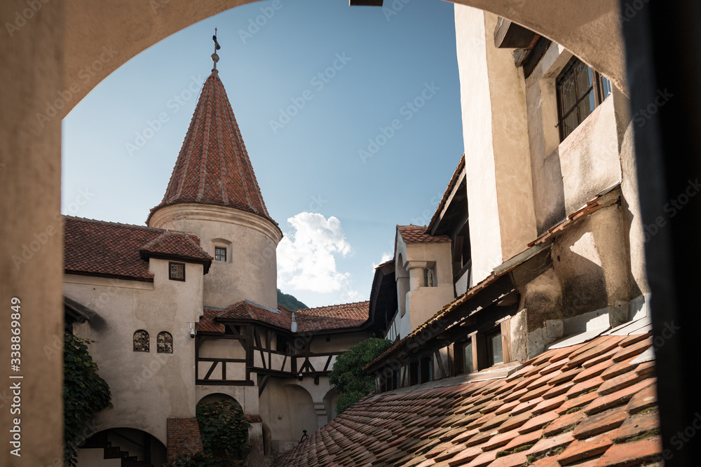 Bran Castle best known as Dracula's Castle, home of Vlad Tepes Dracula ...