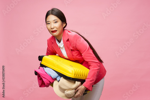 woman painting wall