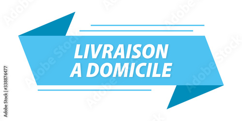 livraison à domicile bannière