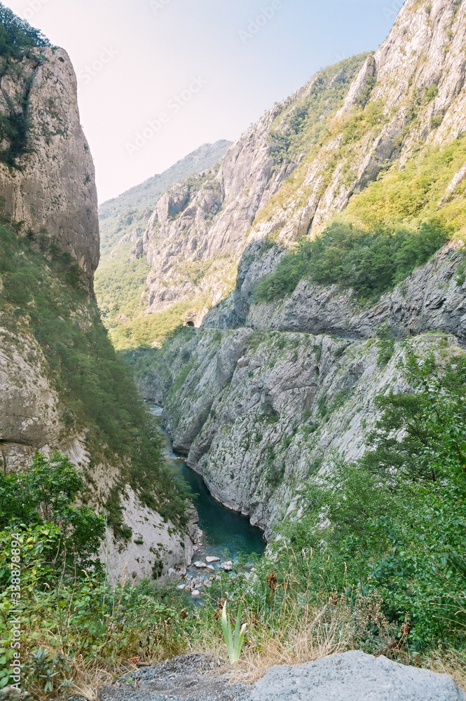 Moraca canyon, Montenegro, Europe