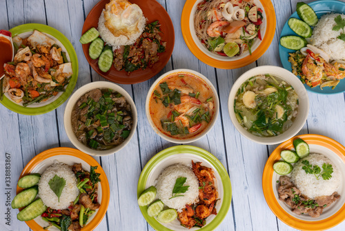 Thai Food Mix Dishes CaaBB