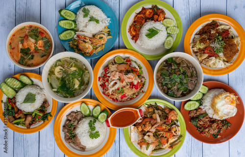 Thai Food Mix Dishes dada © David