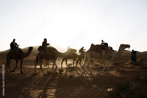 Traditional Moroccan city photography with vibrant colors and interesting textures 