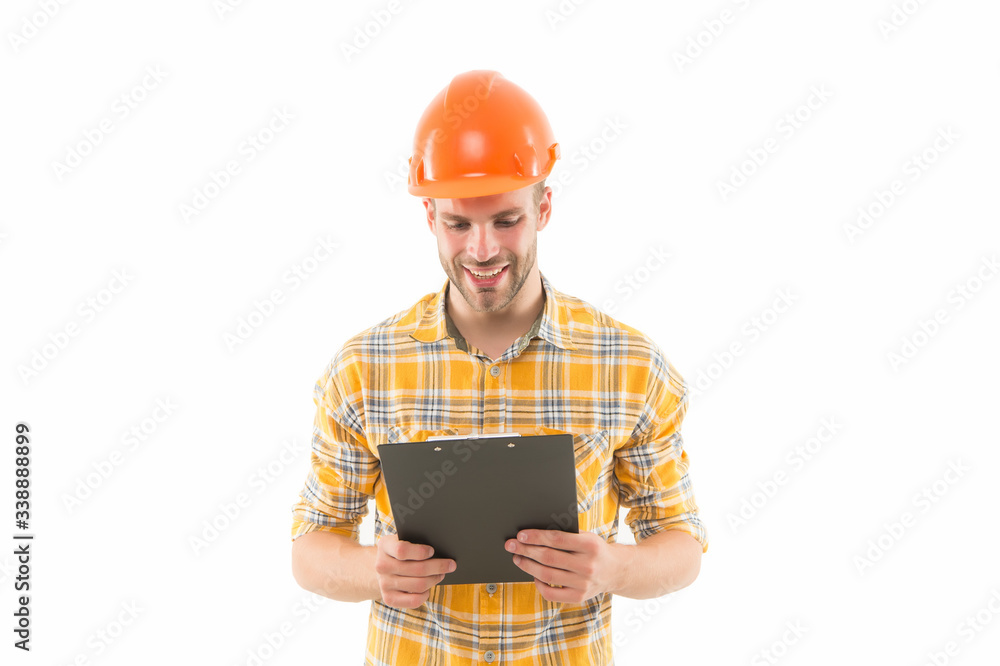 You deserve very best master. Master builder isolated on white. Happy master at work. Constructor wear protective helmet. Construction master plan. Constructing and building. Renovation and repair You deserve very best master. Master builder isolated on white. Happy master at work. Constructor wear protective helmet. Construction master plan. Constructing and building. Renovation and repair