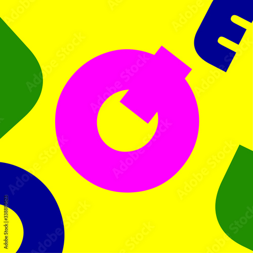 typography background - minimal letter background