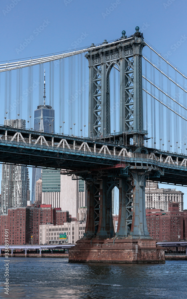 Naklejka premium Panorama New York