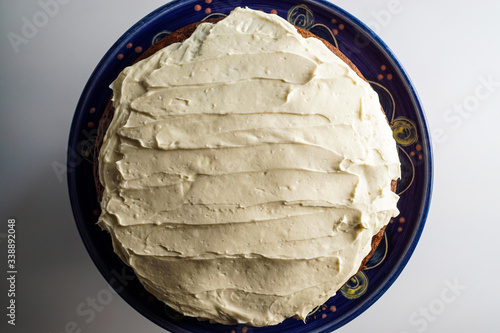 Wall Mural Applesauce cake with honey frosting