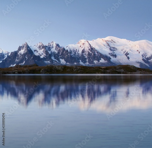 mountain lake reflection © aakash