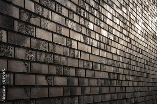 Wallpaper Mural light reflections on brick wall background Torontodigital.ca