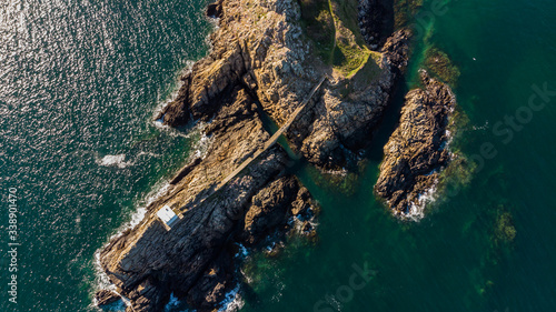 Photography Jerbourg Point from Above, Guernsey