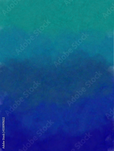 Trendcolor Classic Blue Color Palette After Adobe Color watercolour on fine grain texture background / 1 Similar photo