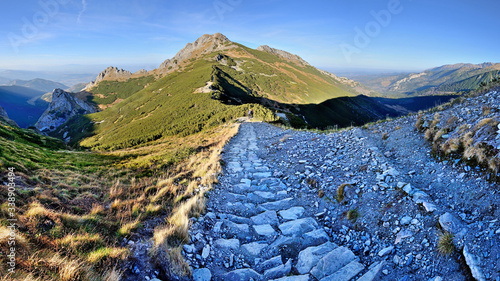 Giewont- Tatra Mountains - the most beautiful mountains in Poland. 