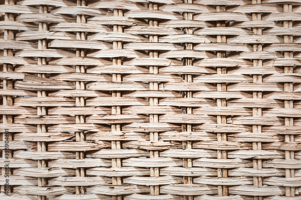 Close-up of rattan texture, background Close-up of rattan texture, background