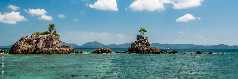 Archipelago of small Islands in the sea
