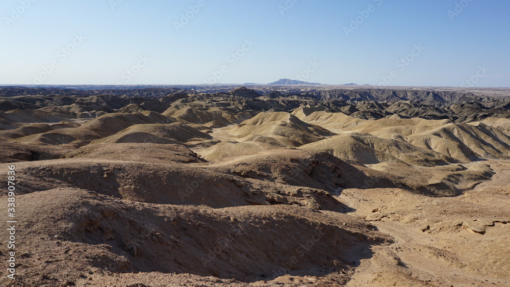 felsige Wüste in Namibia