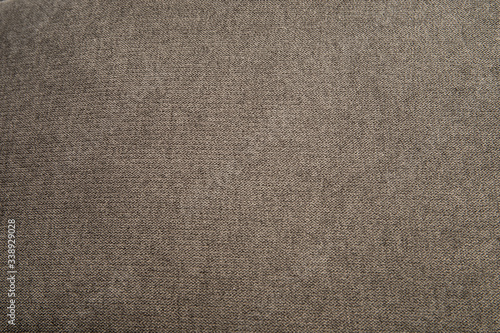 Brown melange jersey fabric texture background