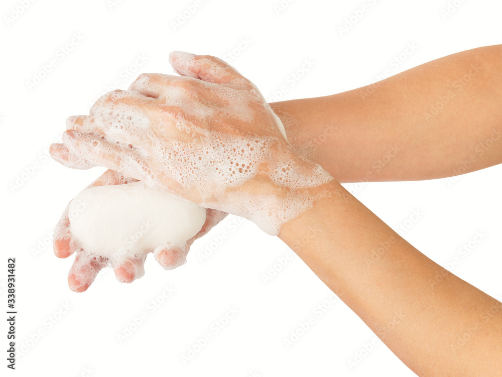 Fototapeta premium hands washing