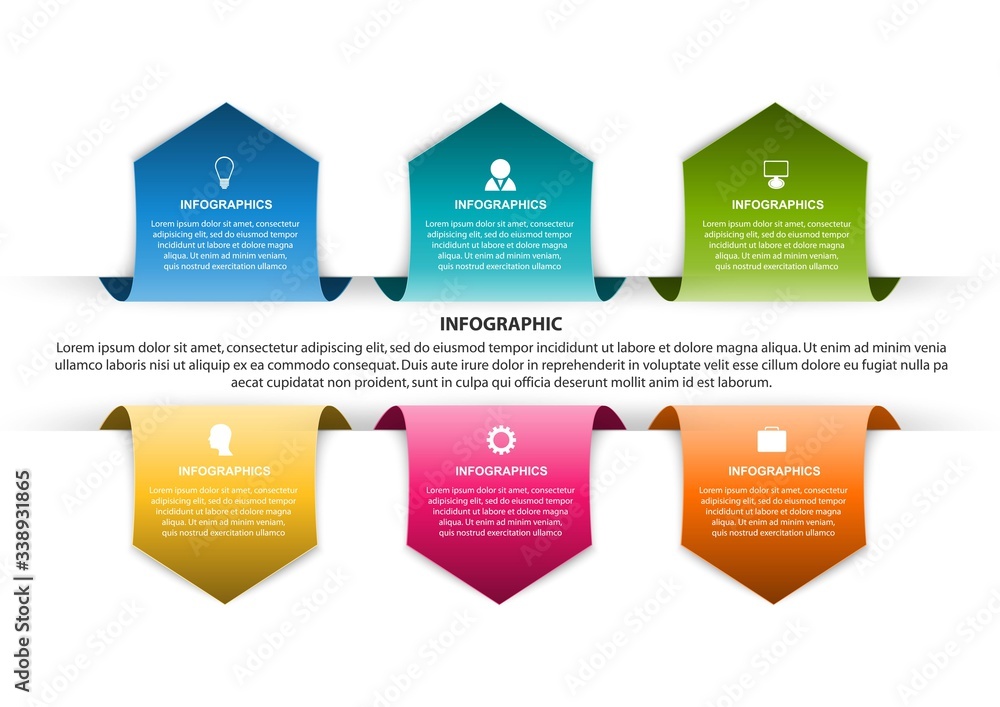 Business options infographic, timeline, design template for business presentations or information banner. Business options infographic, timeline, design template for business presentations or information banner.