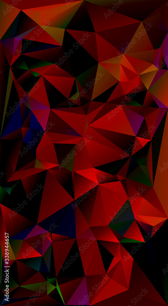 Dark orange abstract triangles paint background Dark orange abstract triangles paint background