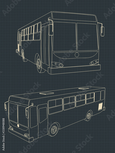 City bus sketches