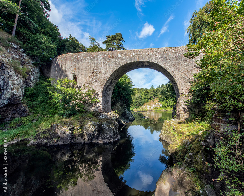 Bridge across the Deveron Aberdeenshire
