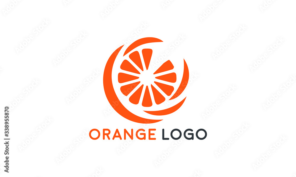 orange logo design orange logo design