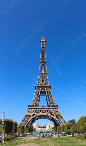 Eiffel Tower from the Champs de Mars