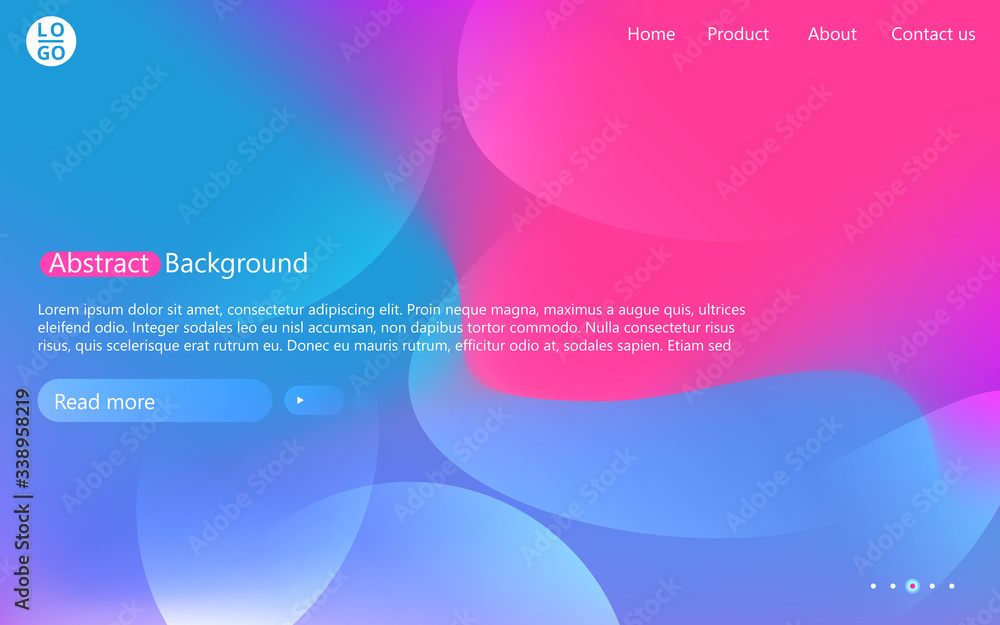 Abstract website template with gradient. Presentation modern minimal blur background. Abstract website template with gradient. Presentation modern minimal blur background.