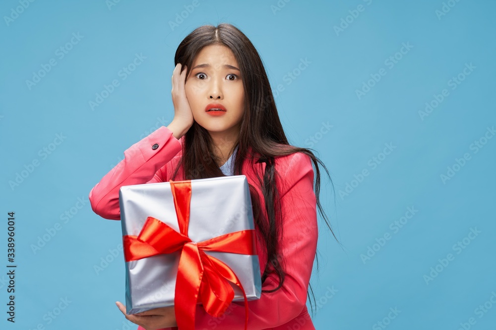 Jolly woman gift holiday decoration emotions Jolly woman gift holiday decoration emotions
