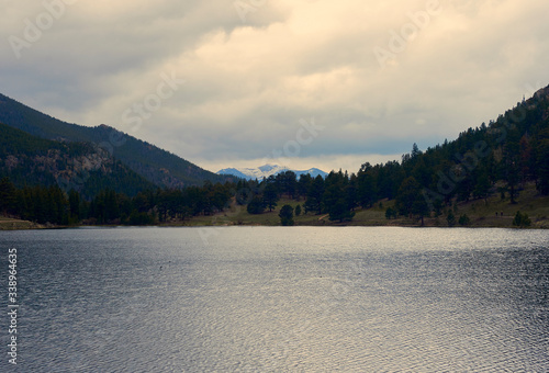 lake in the rockies