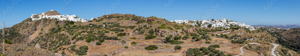 Panorama with Trypiti and Plaka villages