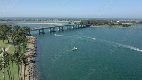 Wallpaper Mural The Dana of Mission Bay, San Diego, California 
highway, bridge Torontodigital.ca