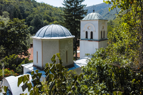 Gornjak Monastery near town of Petrovac, Serbia photo