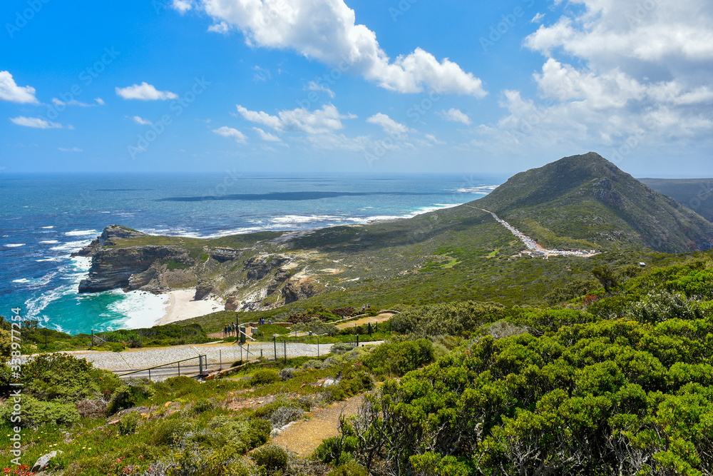 Magnificent view of Cape of Good Hope at Cape Point, Cape Town, South Africa 