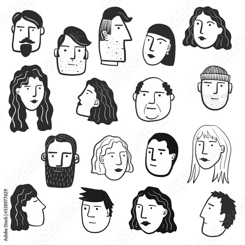 People and faces